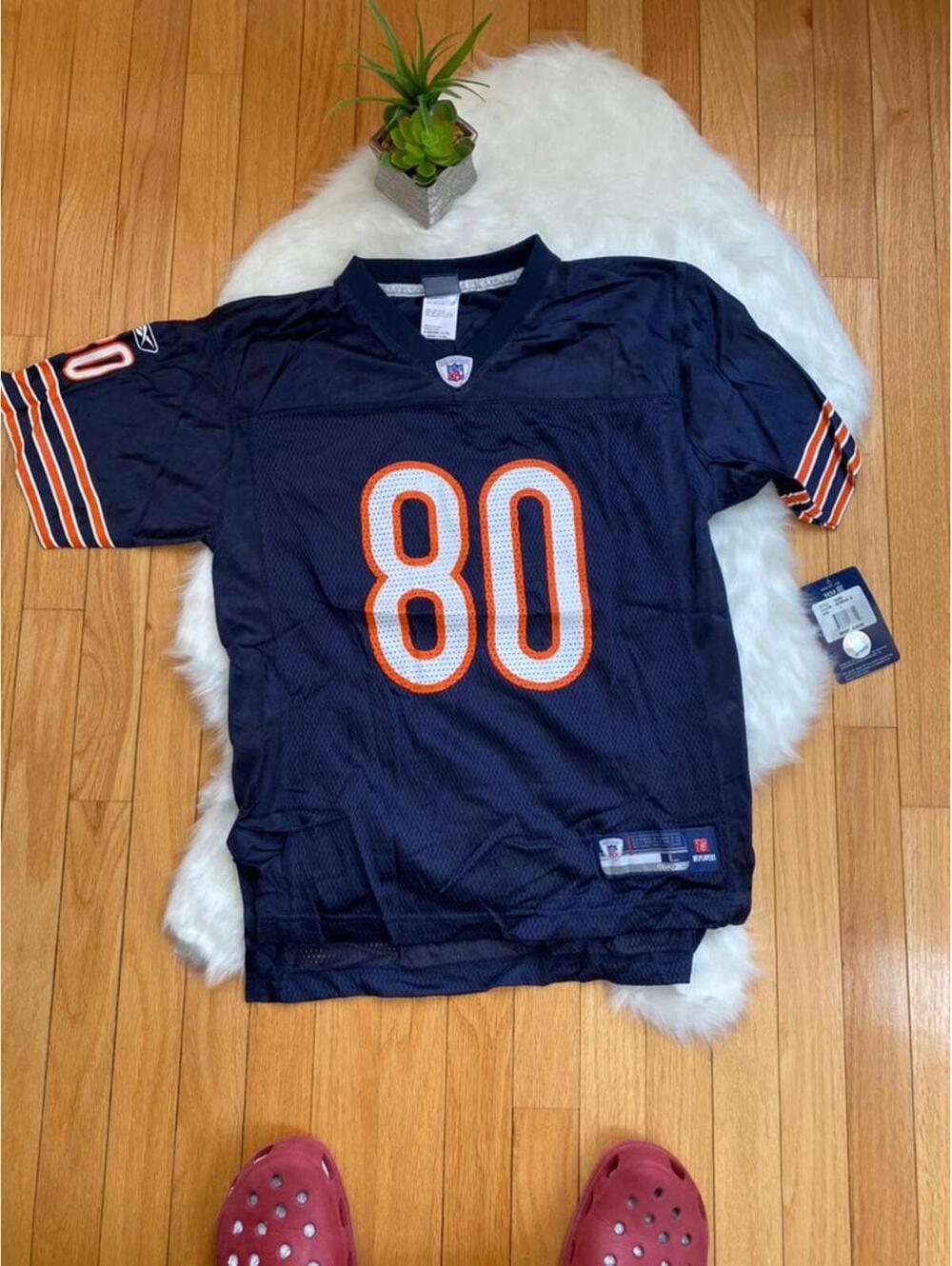 NFL Authentic Chicago Bears #80 Berrian Jersey Boys Large